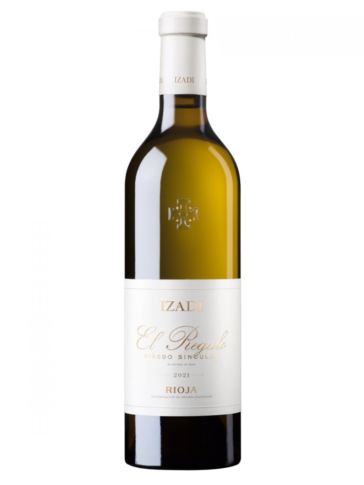 El Regalo blanco está elaborado con Viura y Malvasía de un viñedo plantado en 1936