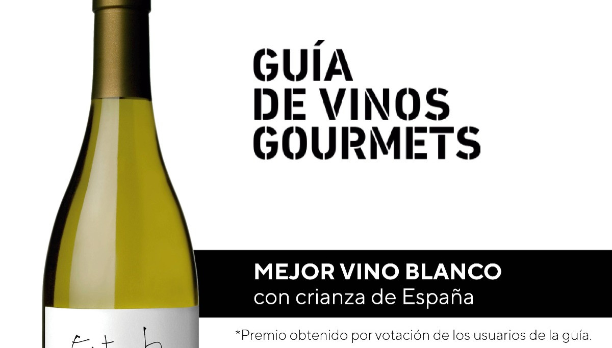 Enate Chardonnay Fermentado en Barrica 2023, reconocido como el Mejor Blanco con Crianza en los Premios Guía Vinos Gourmets 2026