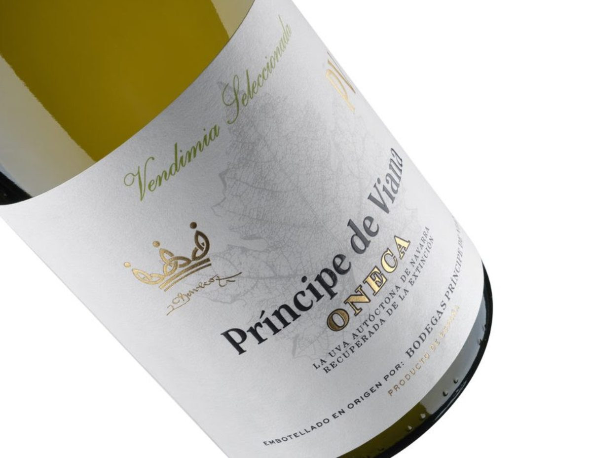 Oneca, el primer vino elaborado íntegramente con una variedad blanca histórica recuperada en Navarra por Príncipe de Viana.